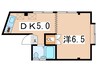 ハウス８８ 1DKの間取り