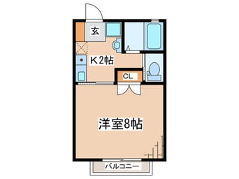 間取図 カサブランカ