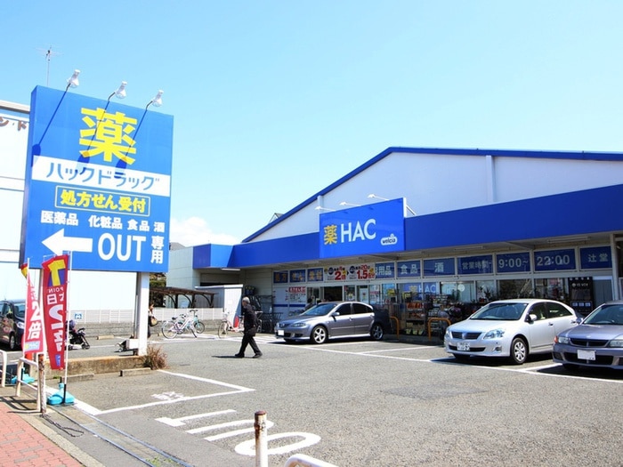 ハックドラッグ辻堂店(ドラッグストア)まで1100m グランデュール松浪