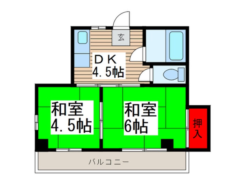 間取図 斉藤ビル