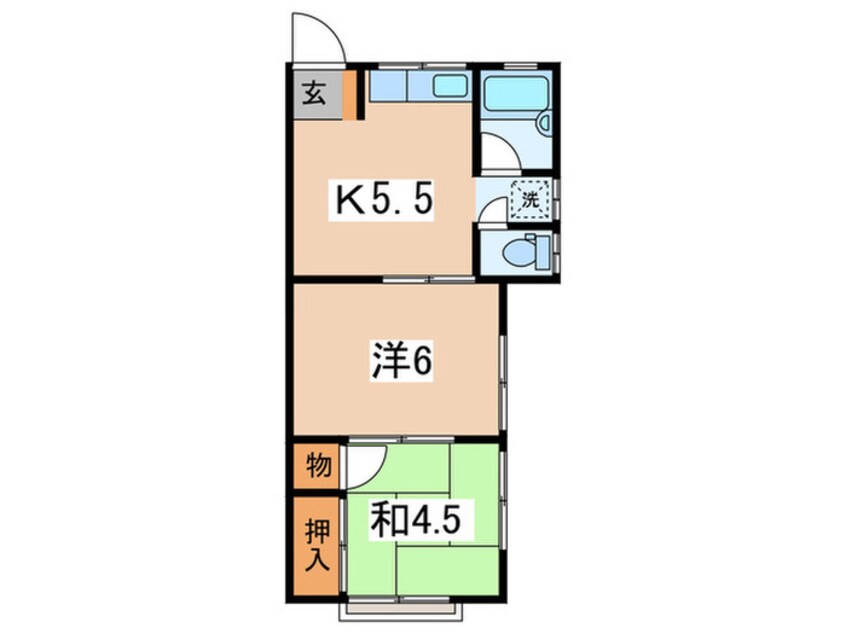 間取図 KAINOS袖ケ浜