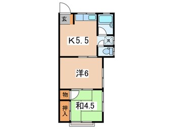 間取図 KAINOS袖ケ浜