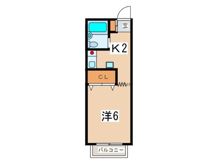 間取り図 リバ－ハイムⅠ