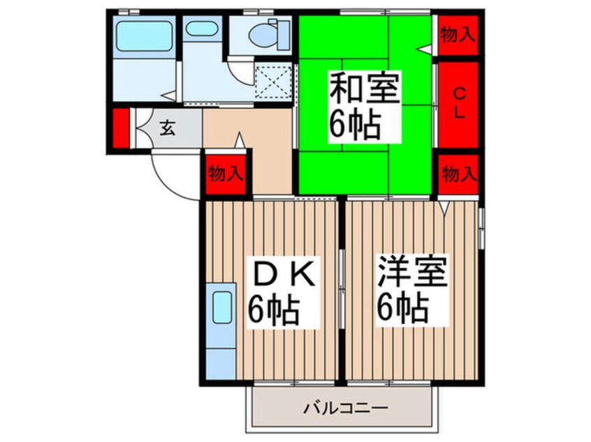 間取図 ソフィア壱番館