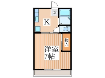 間取図 シティ花小金井