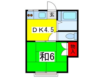 間取図 石井ﾊｲﾂ