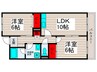 ユニバ－サルマンション２ 2LDKの間取り