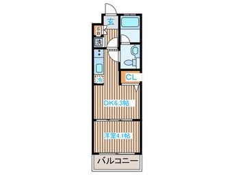 間取図 レジディア笹塚