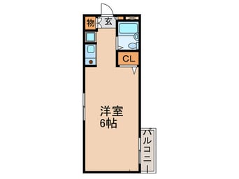 間取図 スカイコ－ト金町第４(306)