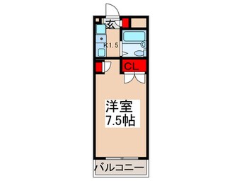 間取図 ラヴィエ新宿