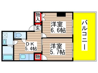 間取図 市原ビル