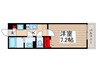 ホワイトオーキッド坂戸 1Kの間取り