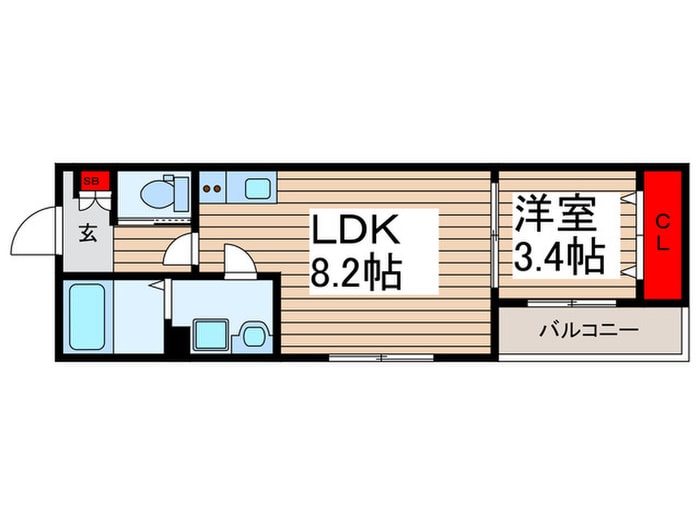 間取り図 仮）ウィル北小金