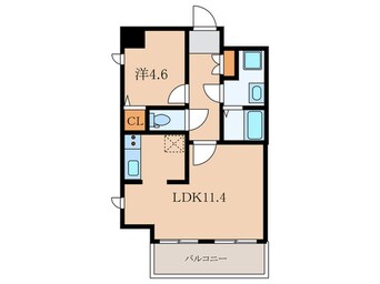 間取図 KANZE　SHIBAURA RESIDENCE