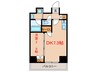 ＡＬＴＥＲＮＡ十条 1DKの間取り