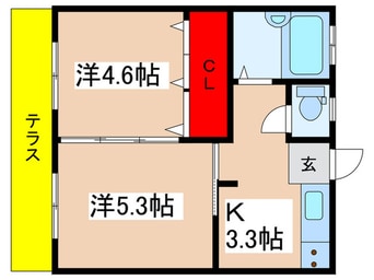 間取図 メゾン麻生