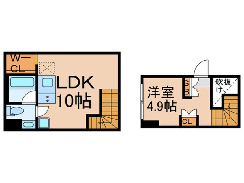 間取図 ＨＪ　ＰＬＡＣＥ　代々木公園