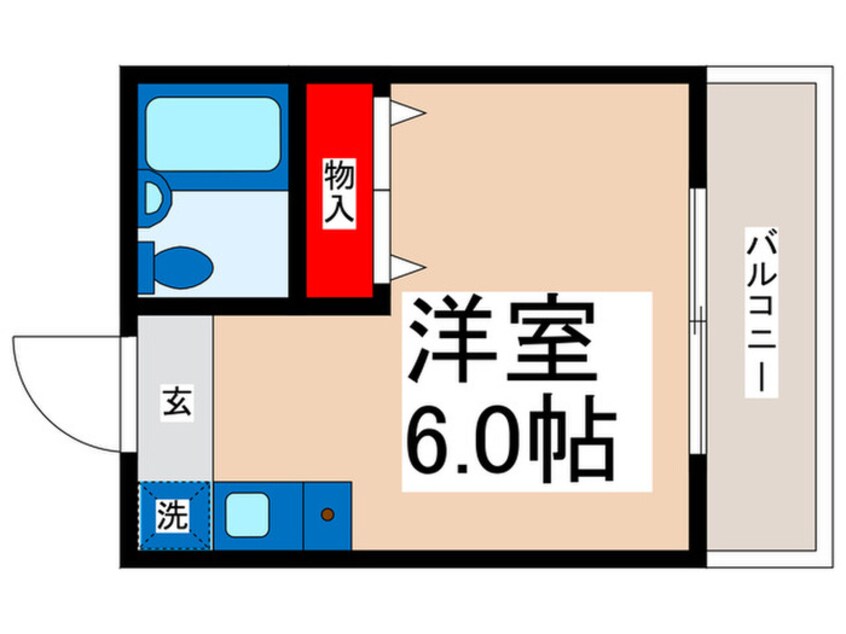 間取図 ベイグランデ北栄