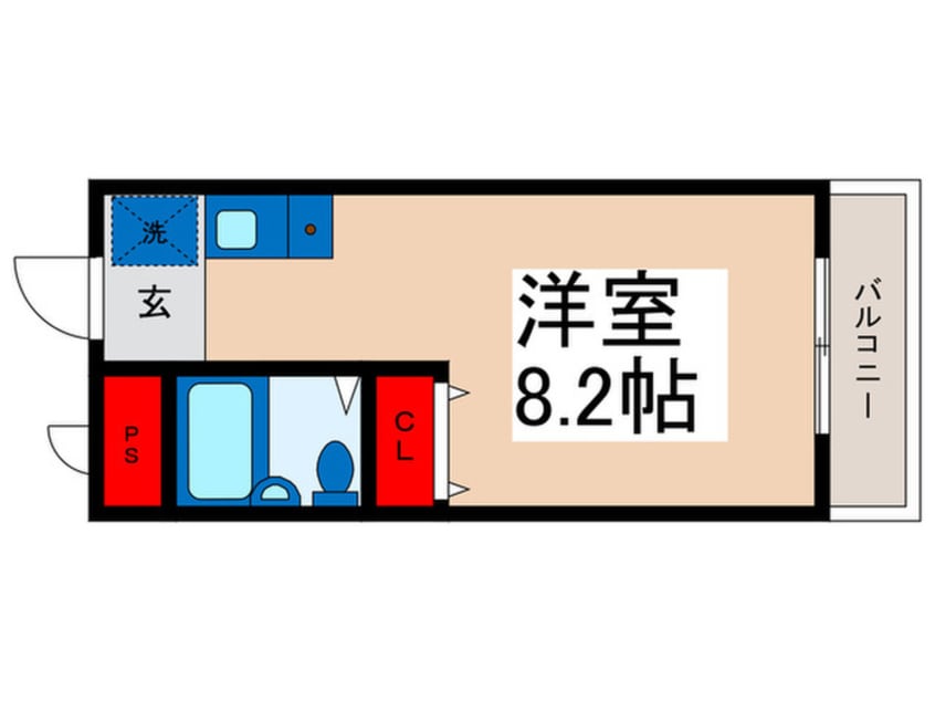 間取図 ベイグランデ北栄