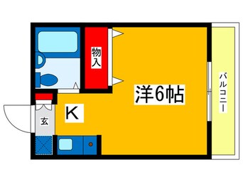 間取図 ベイグランデ北栄