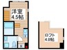 仮）北小岩四丁目⑥コーポ 1Rの間取り