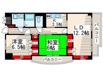 間取図 コンフォートＭＳ