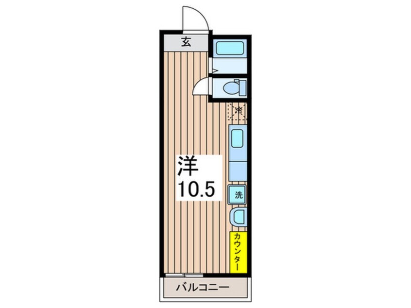 間取図 ＭＱｕａｒｔｏ鶴ヶ峰