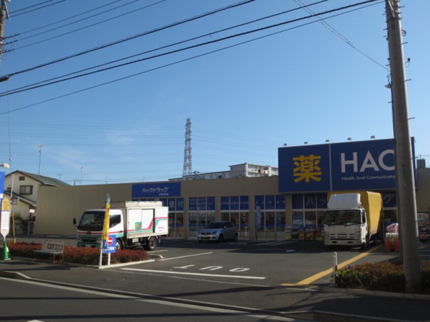 ハックドラッグ戸塚汲沢店(ドラッグストア)まで800m プラザエテルノ