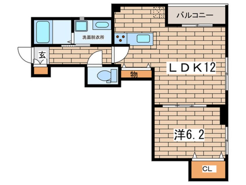 間取図 アパルトマン御成町