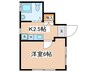 田中アパート 1Kの間取り