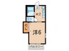 第２和光ハイツ 1Kの間取り