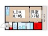 AJ北松戸 1LDKの間取り