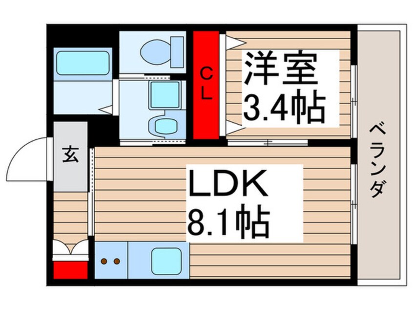 間取図 AJ北松戸