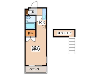 間取図 ベルシオン白楽