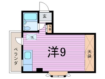 間取図 メゾンベレ－ゼ並木