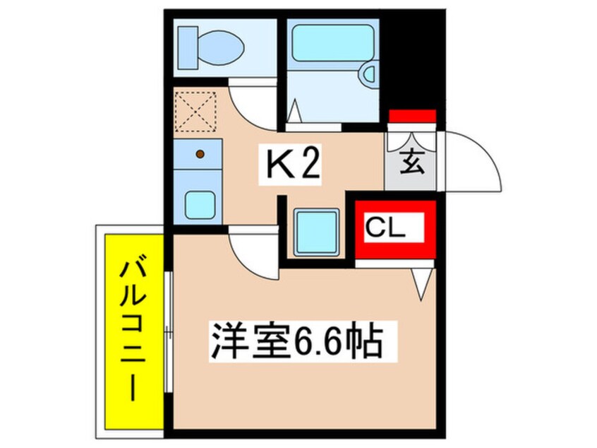 間取図 ショコラⅡ