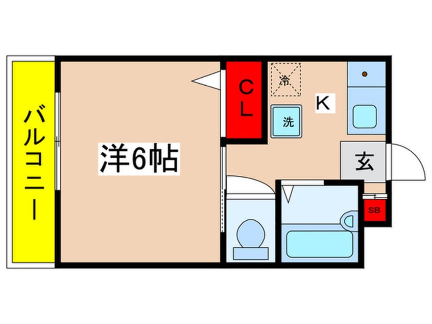 間取図 ショコラⅡ