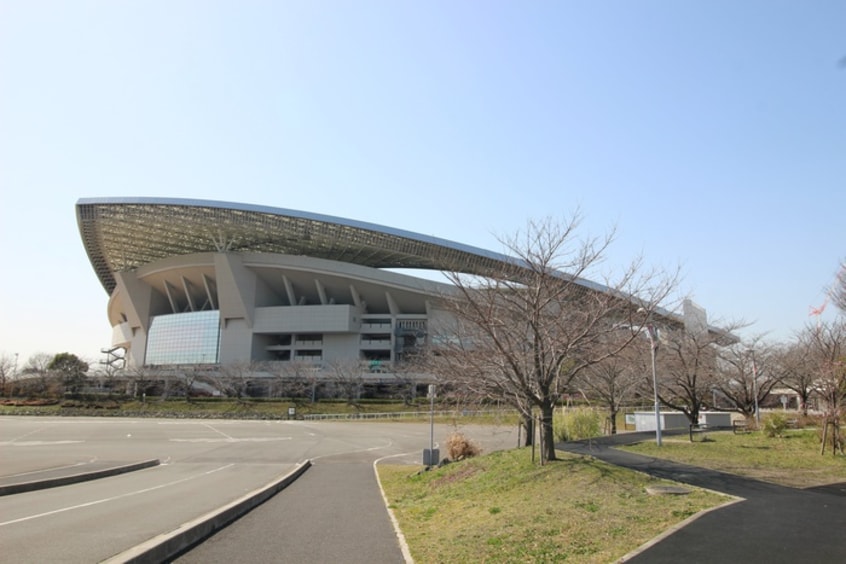 埼玉スタジアム(公園)まで1400m メゾンソレイユⅡ貸戸建