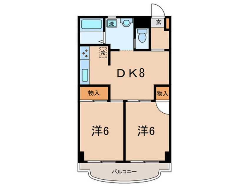 間取図 第二たちばなビル