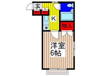 間取図 オレンジコ－ポ