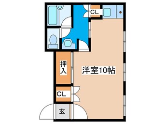 間取図 オレンジコ－ポ