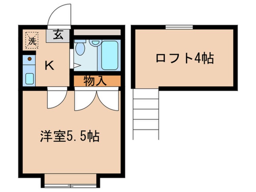 間取図 ラヴニール旭