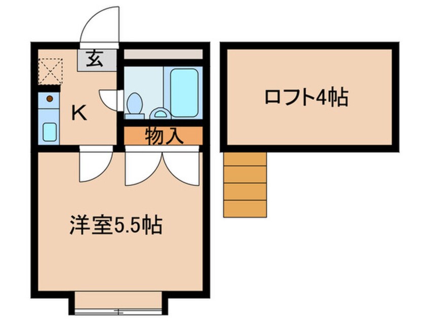 間取図 ラヴニール旭