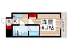 LIME RESIDENCE HIGASHINAKAYAMA 1Kの間取り