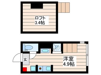 間取図 Latte北葛西