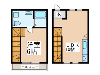 間取図 ダフボーデン国立B棟