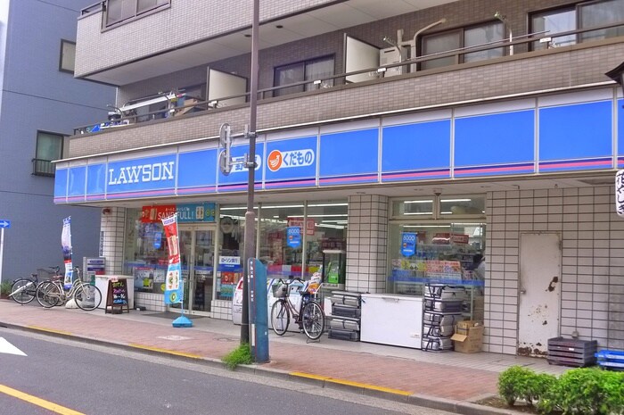 ローソン浅草四丁目店(コンビニ)まで450m ガーラ・アヴェニュー浅草