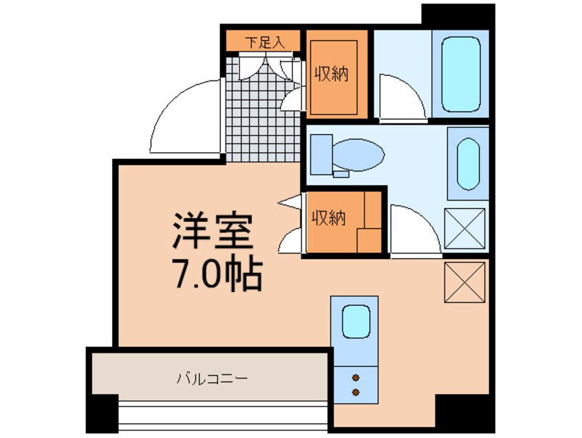 間取図 BPRレジデンス蔵前