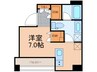 BPRレジデンス蔵前 1Kの間取り