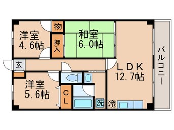 間取図 パーソンヒルズ